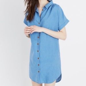 Madewell Dresses - Madewell Indigo Central Shirtdress in Blue Madewell Dresses - Madewell Indigo Central Shirtdress in Blue